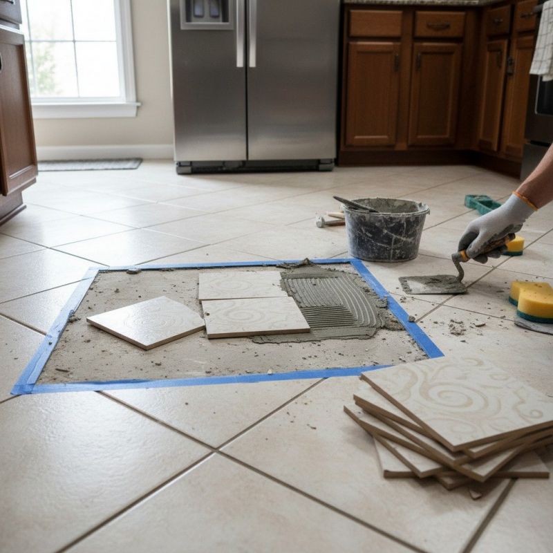Tile Floor Repair